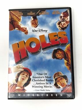 Holes DVD Disney Movie Shia LaBeouf Family Adventure Blue and Orange